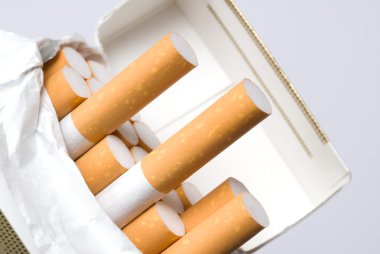 Pack of cigarettes clipart