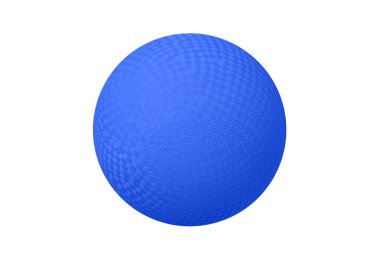 Blue Dodge ball clipart