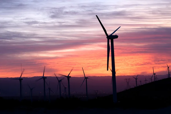 stock image Wind power mills