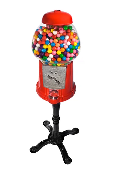 泡泡糖的自动售货机 — 图库照片