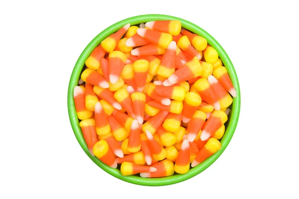 Candy kukuřice v misce — Stock fotografie
