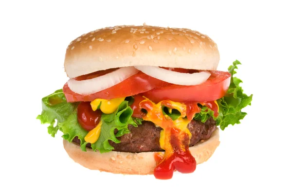 Hamburger juteux — Photo