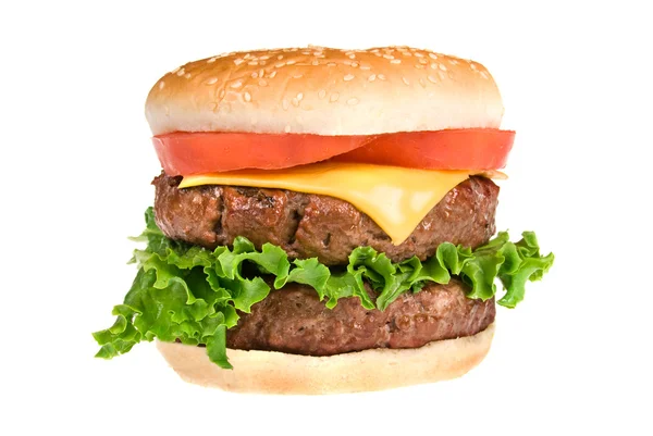Hambúrguer suculento — Fotografia de Stock