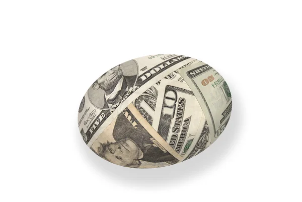 Nido de dinero huevo — Foto de Stock
