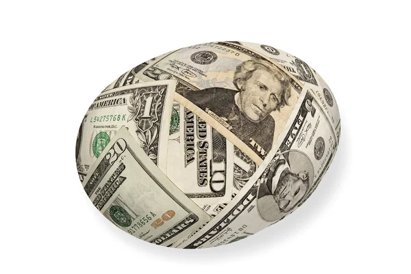 Dinheiro ninho ovo — Fotografia de Stock