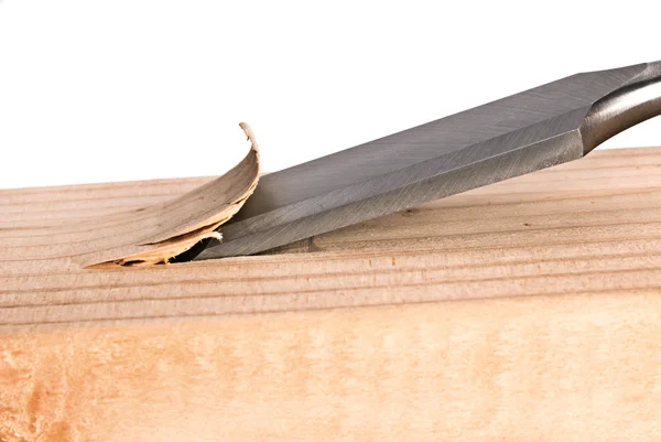 Scalpello intaglio legno — Foto Stock