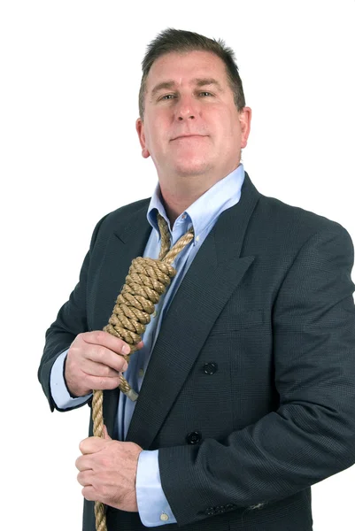 Mann und Krawatte — Stockfoto