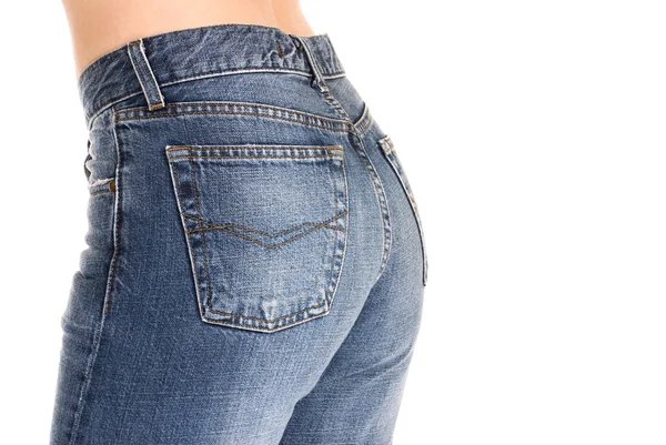 Tight fitting jeans — Stock Photo, Image