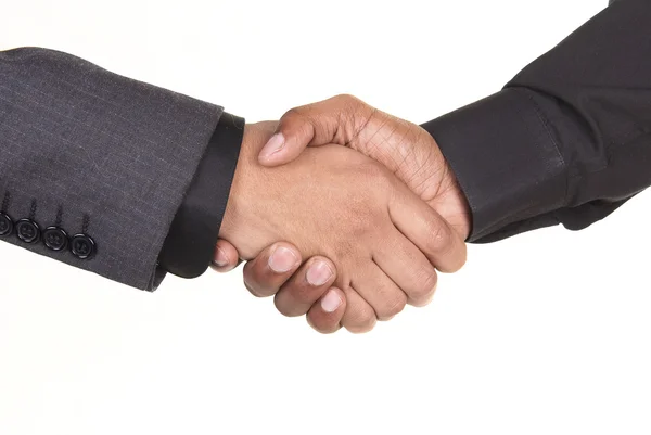 African American Businessmen Shaking Hands — Stock Photo, Image
