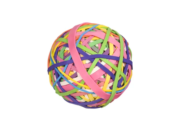 Rubber band ball — Stock Photo, Image