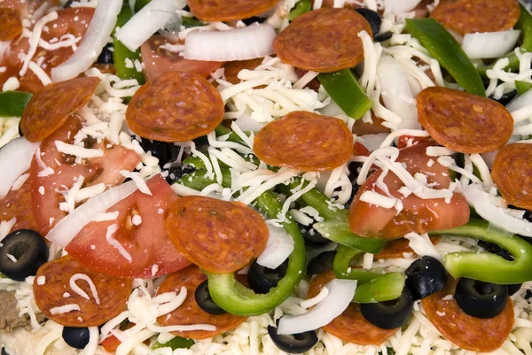Ingredientes de pizza —  Fotos de Stock