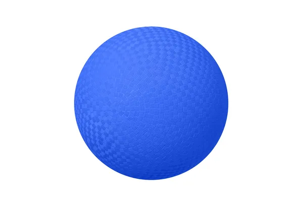 Blue Dodge ball — Stock Photo, Image