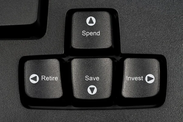 Будущее клавиатуры — стоковое фото