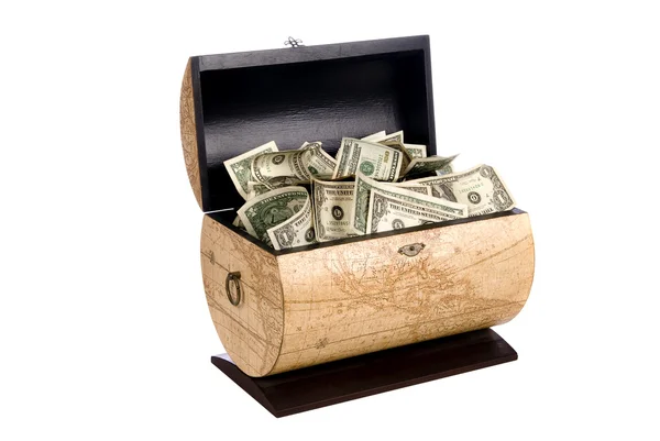 Para kutusu — Stok fotoğraf