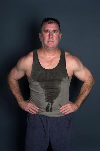 성인 남자 중간 근육 — 스톡 사진
