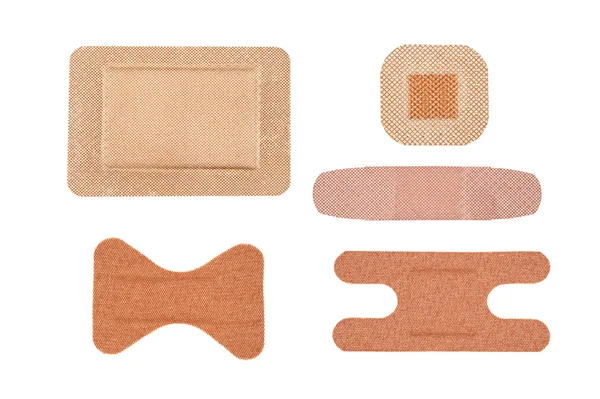 Sortiment av självhäftande bandage — Stockfoto