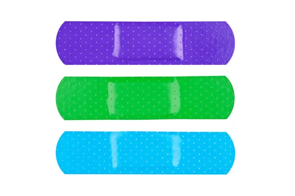Bandages adhésifs colorés — Photo