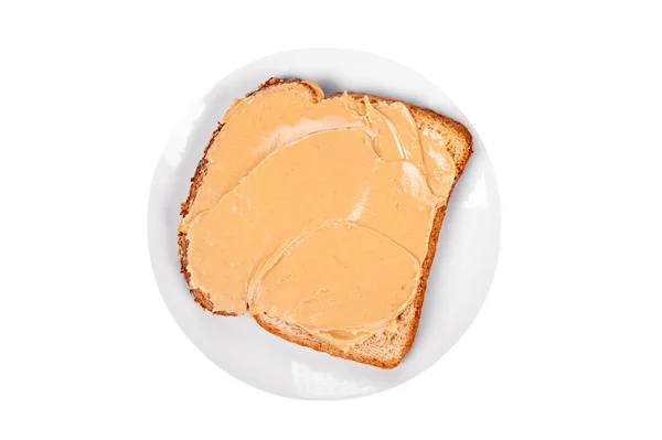 Peanutbutter sandwich — Stockfoto