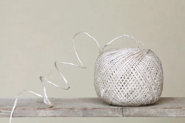 Clew of linen twine — Stock Photo, Image