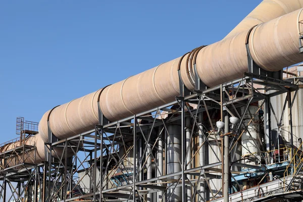 Промышленный трубопровод — стоковое фото