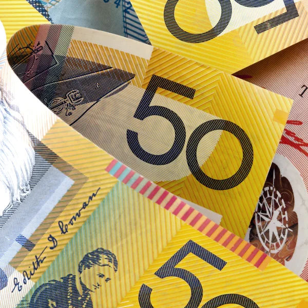 Australiensiska pengar — Stockfoto