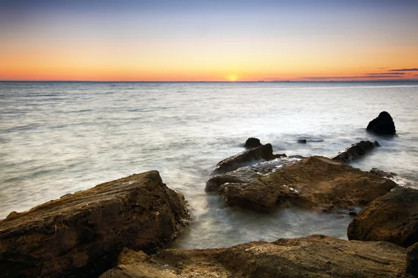 Bahía puesta de sol — Foto de Stock