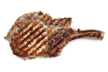 Grilled Pork Cutlet clipart