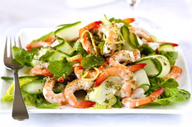 Seafood Salad clipart