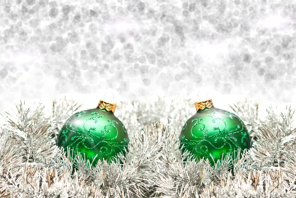 Jul boll på ljusare bakgrund — Stockfoto