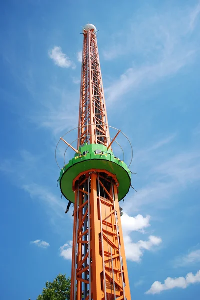 Věž volného pádu Stock Snímky