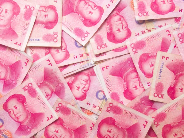 Chinesischer Yuan — Stockfoto