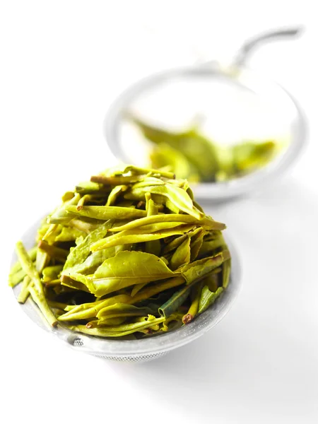 Hojas de té chino —  Fotos de Stock