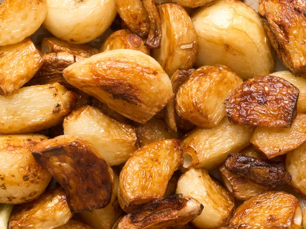 Crispy fried garlic — Stock Photo, Image
