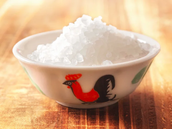 Соль для готовки — стоковое фото
