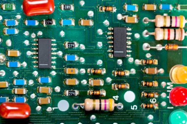 Dual timing circuit operational amplifier clipart