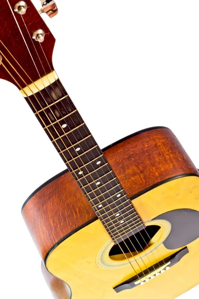 stock image Details fingerboard 6 strings acoustic guitar classical