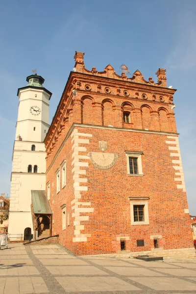 Ratusz w Sandomierzu — Zdjęcie stockowe