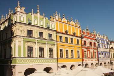 Ideal city - renaissance zamosc clipart