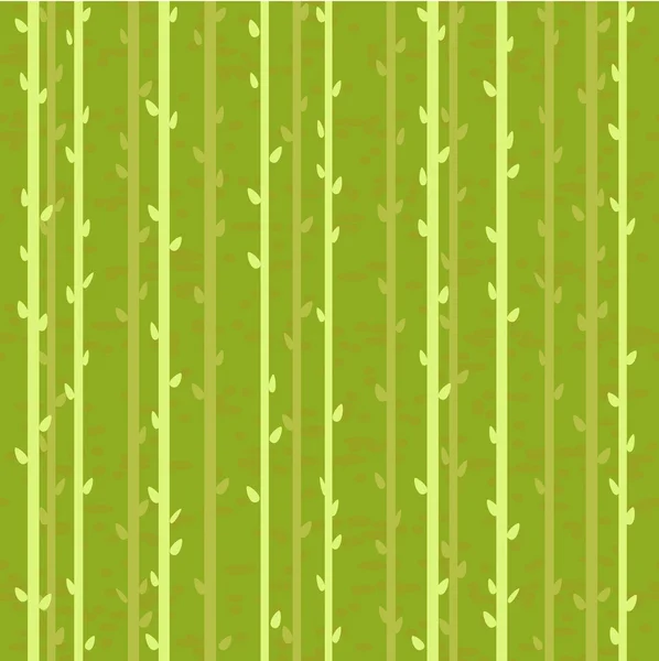 Branche abstraite avec bourgeons sans couture — Image vectorielle