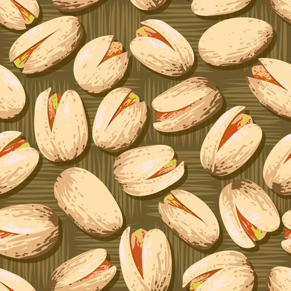 Фисташковые орехи — стоковый вектор