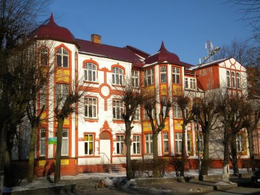 German building of the beginning of the XX-th century in Zelenogradsk the K clipart