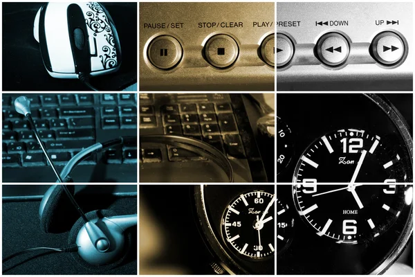 Stock image Technology collage