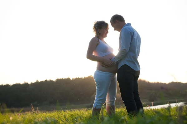 stock image Happy pregnancy