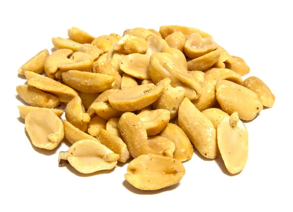 Group of peanuts isolated — Stock Photo, Image