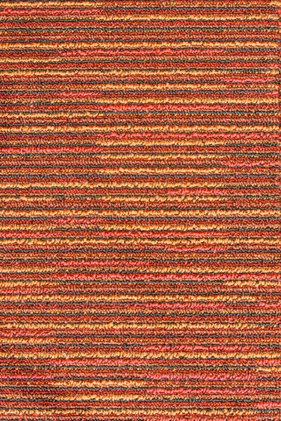 Rode gestreepte tapijt textuur — Stockfoto