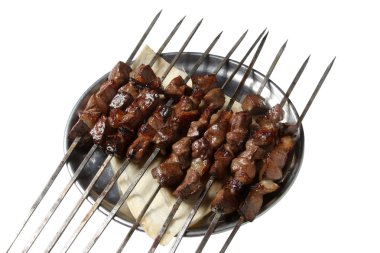 Shish kebab clipart