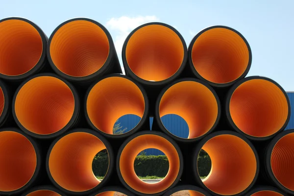 Plastic pipe — Stock Photo, Image