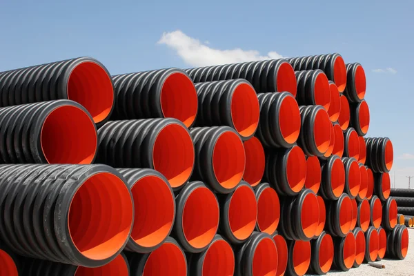 Plastic pipe — Stock Photo, Image