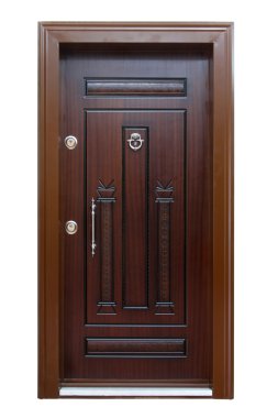 Wood door clipart