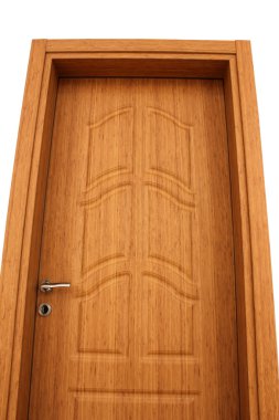 Wood door clipart